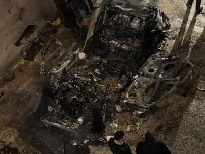 ההרס בנחאלין שליד בית לחם מתקיפת מתנחלים