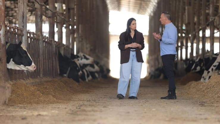 איציק שניידר, מנכ"ל מועצת החלב וניצן כהן