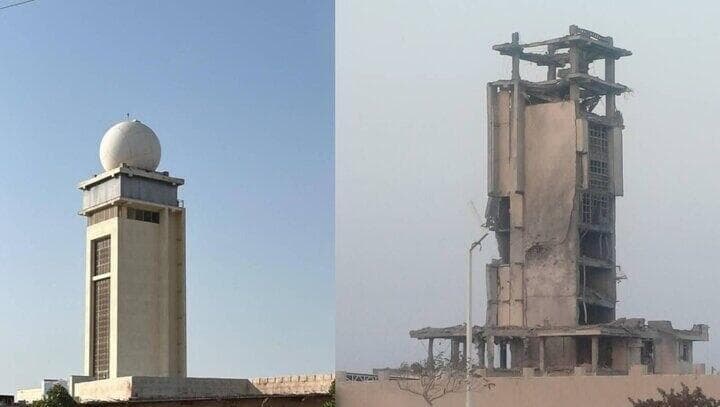 תיעוד: תקיפת מתקן מטאורולוגיה של בושהר