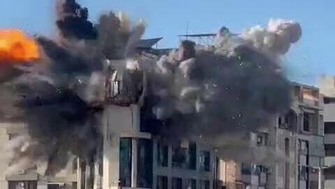 תקיפת בניין בדאחייה