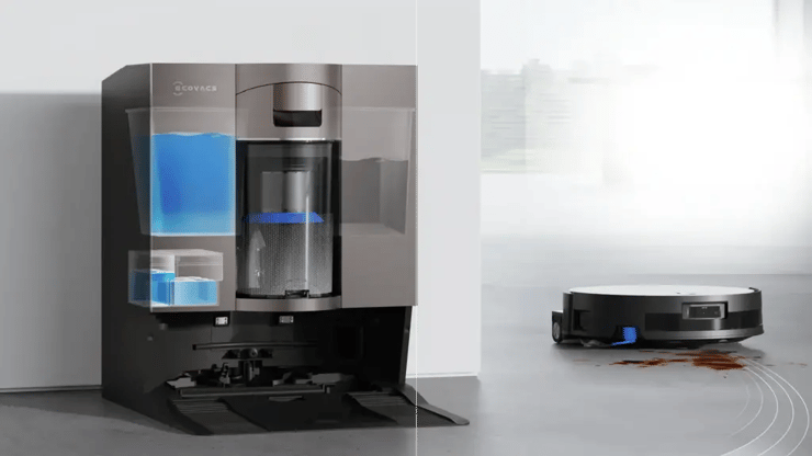 השואב-שוטף Deebot X11 OmniCyclone של חברת Ecovacs 