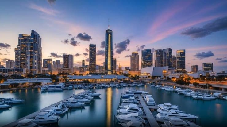 הדמיה של ספרייה נשיאותית שנשיא ארה"ב טראמפ פרסם