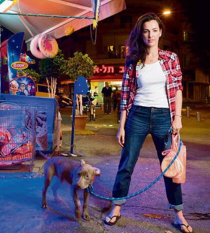 ”הייתי נטולת  פחד". בתל־אביב