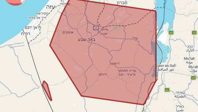 התרעה מקדימה אזעקות דרום