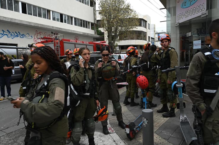 קריסה חלקית של מבנה בתל אביב