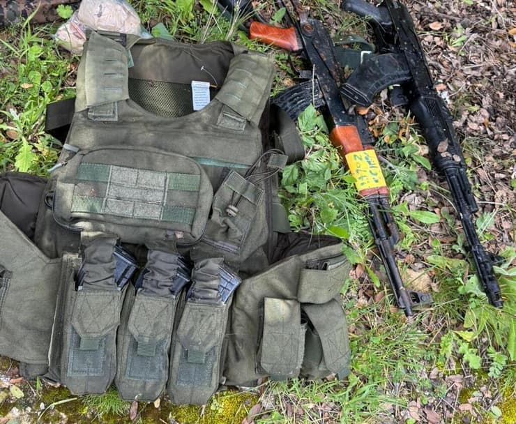 מצעי הלחימה שאותרו על ידי אוגדה 162 בדרום לבנון