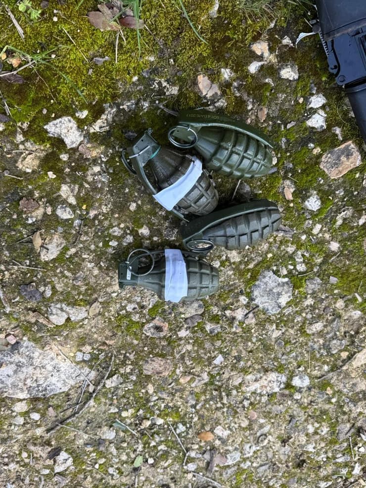 מצעי הלחימה שאותרו על ידי אוגדה 162 בדרום לבנון