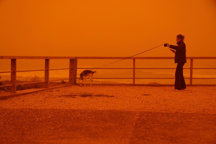 סופת חול ביוון