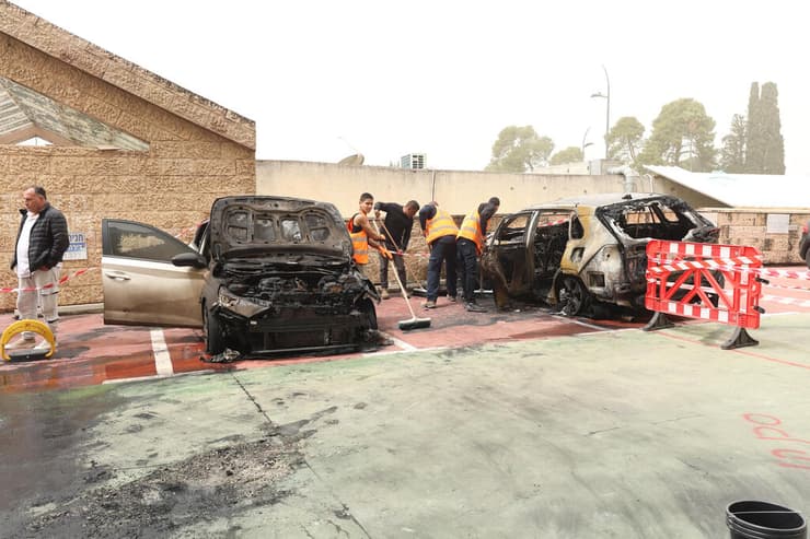 זירת הנפילה בקריית אתא