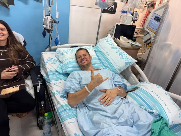 רס"ן בועז תמם שאיבד את רגלו בלחימה בלבנון