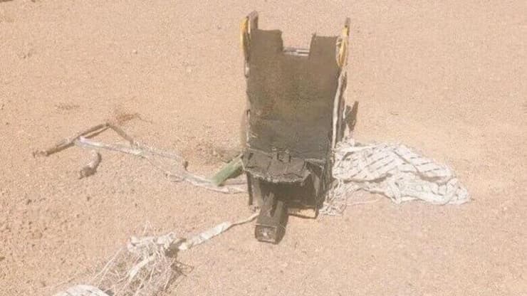 כיסא המפלט ממטוס F15E שהתרסק באיראן