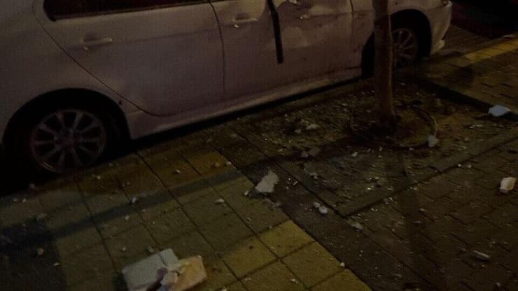 זירת נפילה בפתח תקווה 