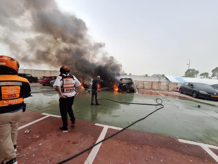 נפילה בקריית אתא