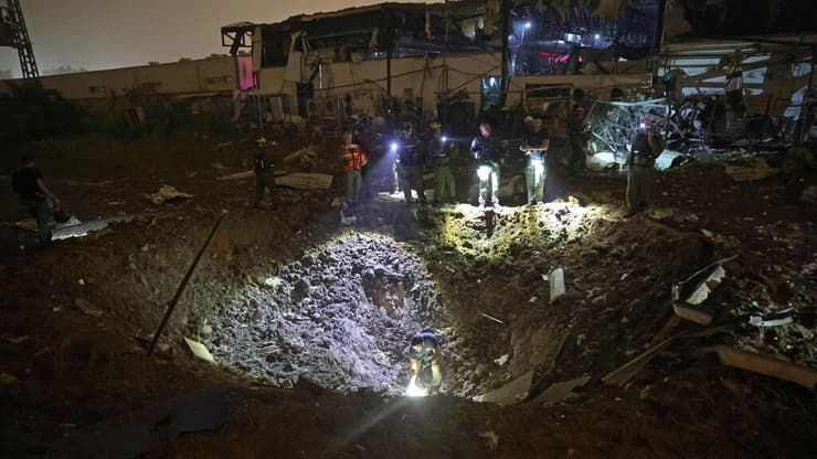 זירת הנפילה בפתח תקווה