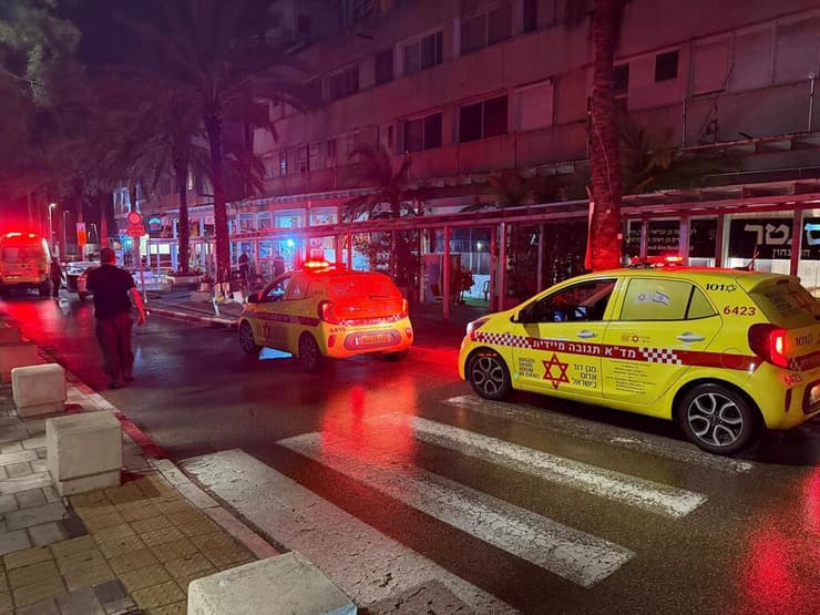 זירת הירי בהרצליה