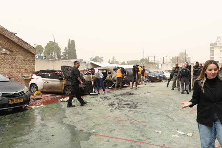 זירת הנפילה בקריית אתא