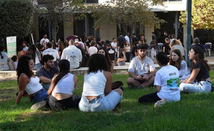 "אין דבר חשוב יותר מלהגיע וליישב את הצפון, על אף המצב". ארכיון (צילום: אפי שריר ) ארכיון. פתיחת שנה באוניברסיטת תל חי