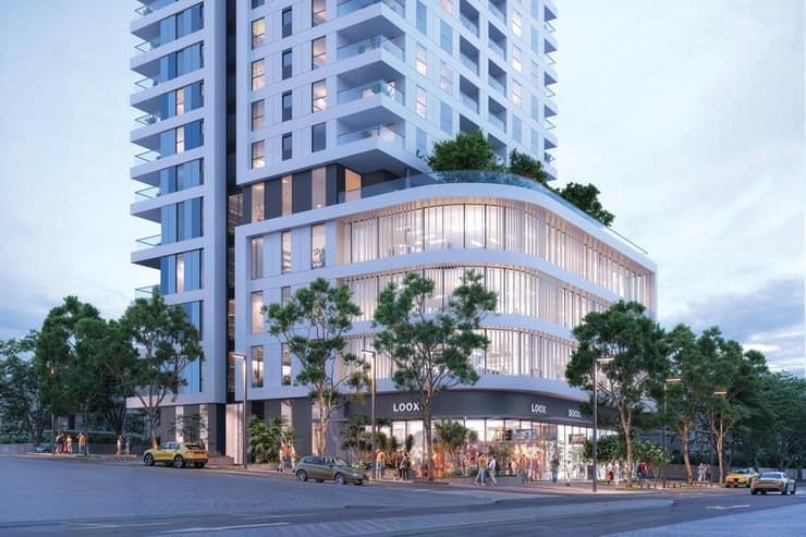 הדמיית מיזם פינוי בינוי במתחם הראל בחולון 