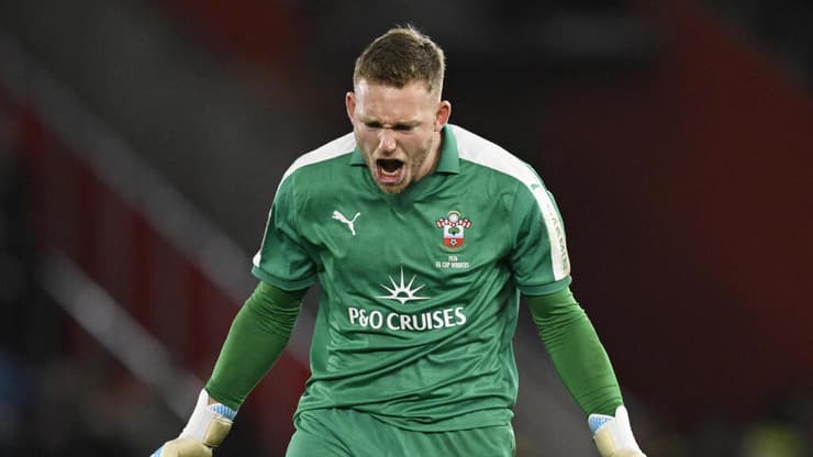 לא ייאמן. דניאל פרץ (צילום: REUTERS/Tony O Brien) שוער סאות'המפטון דניאל פרץ