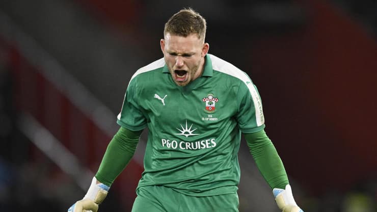 שוער סאות'המפטון דניאל פרץ