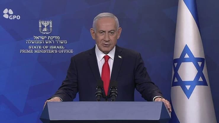 נתניהו הבהיר: ישראל תפעל לפירוק חמאס מנשקו אם יסרב להסכם (צילום: עומר מירון / לע"מ) נתניהו מברך את טראמפ