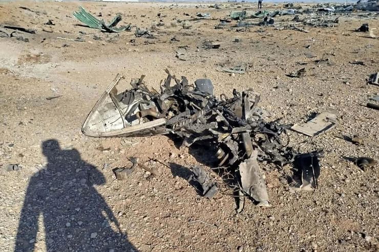שברי כלי טיס אמריקני באיראן