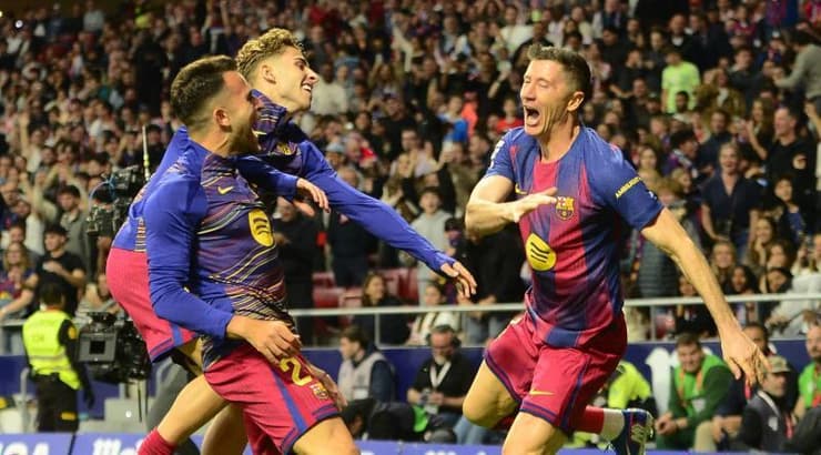 שחקני ברצלונה בטירוף