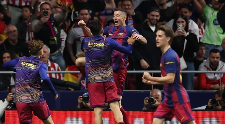 שחקני ברצלונה לא יודעים את נפשם