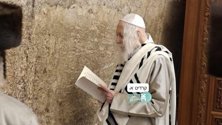 אליעזר ברלנד, היום בכותל המערבי