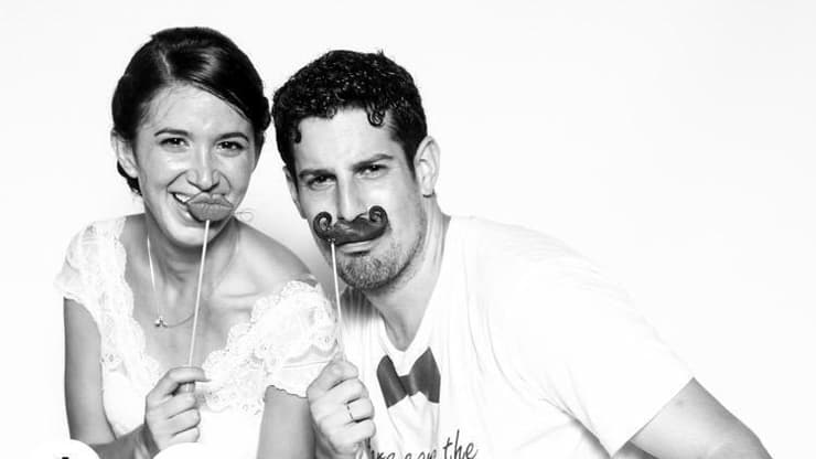 מייקל ושירלי פינטו קדוש. המלחמה מאתגרת עוד יותר את בעלי המוגבלויות (צילום: רובי אהרון) מייקל ושירלי