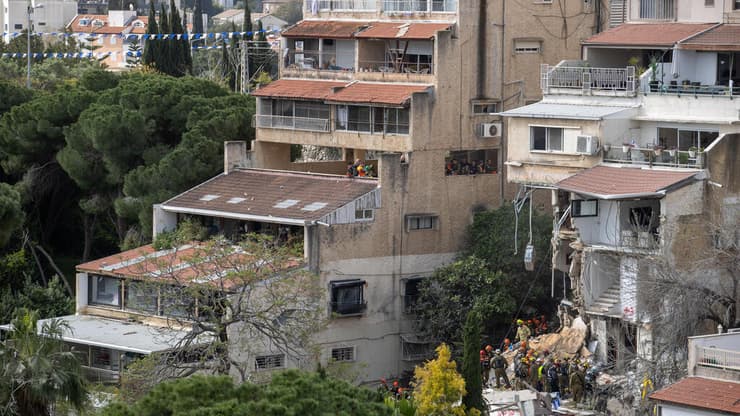 חיפוש אחר נעדרים בזירה בחיפה