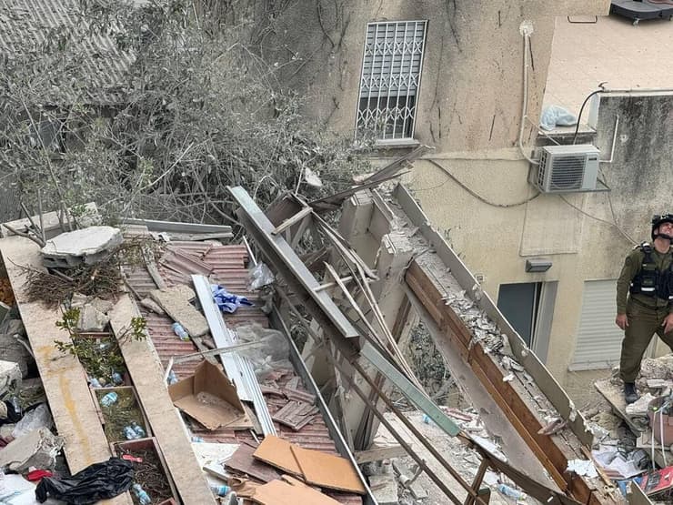 חיפוש אחר נעדרים בזירה בחיפה