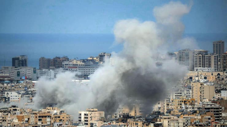 תקיפה דאחייה לבנון ביירות 