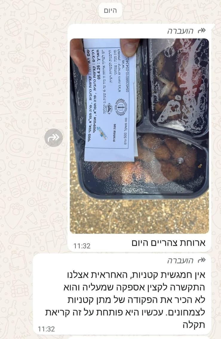 חיילים המקיימים אורח חיים טבעוני וצמחוני מדווחים על מענה תזונתי לקוי במהלך חג הפסח