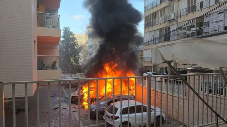 זירת נפילה בפתח תקווה