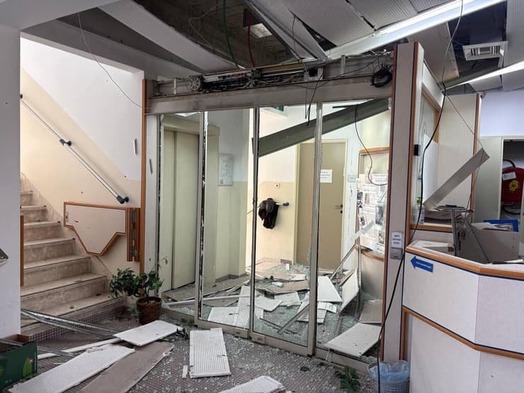 בית הספר שנפגע בתל אביב