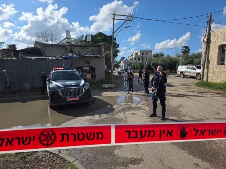 זירת רצח בלוד