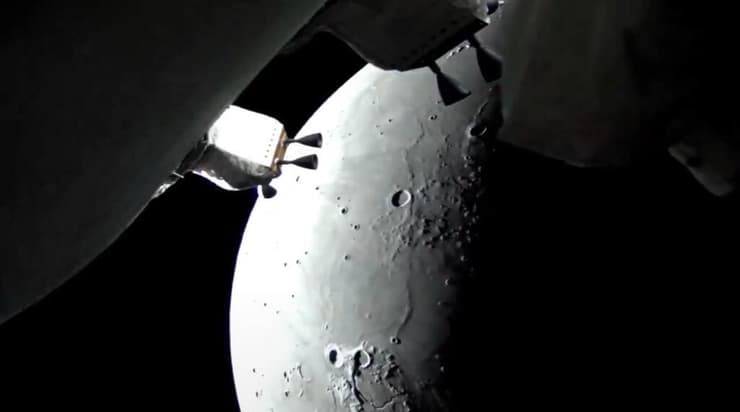 מראה מדהים מהחללית