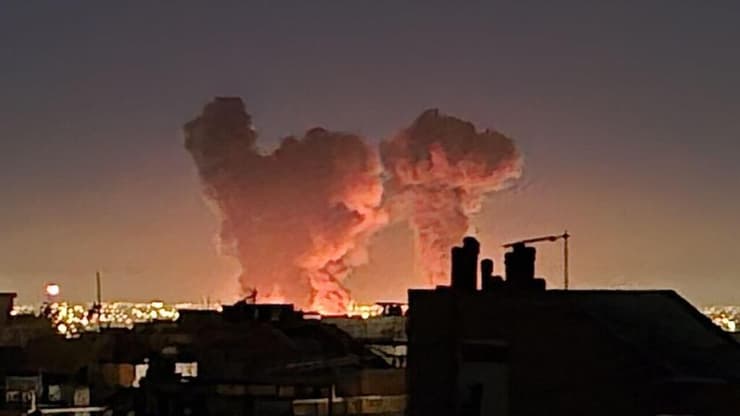 תקיפה בנמל תעופה מהראבאד באיראן נמל תעופה מהראבאד הותקף