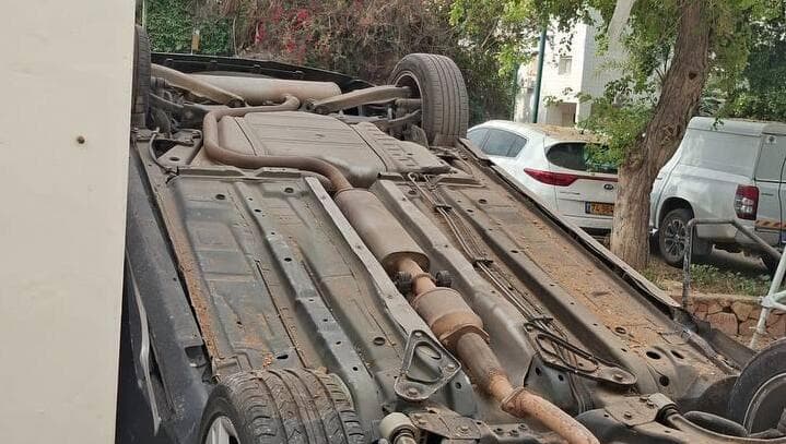 נפילה ברמת השרון 