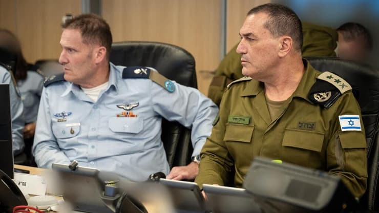 הרמטכ"ל, רב-אלוף אייל זמיר ברגעי התקיפה בבור