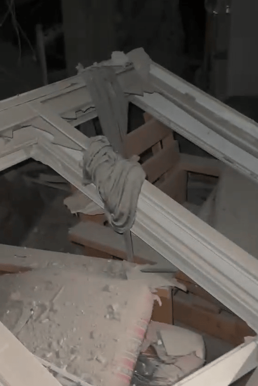 זירת נפילה בתל שבע (צילום: שימוש לפי סעיף 27א' לחוק זכויות יוצרים) זירת נפילה בתל שבע