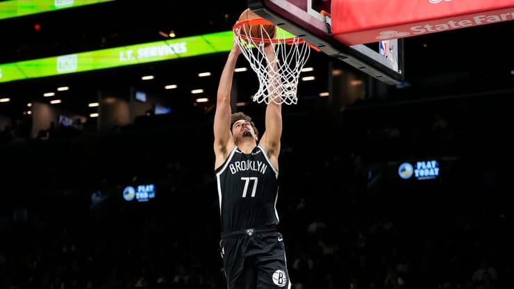 הופעה נהדרת. בן שרף (צילום: John Jones/REUTERS) שחקן ברוקלין נטס בן שרף