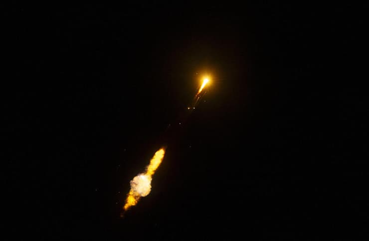 יירוטים בשמי חיפה (צילום: גיל נחושתן) יירוטים בשמי חיפה