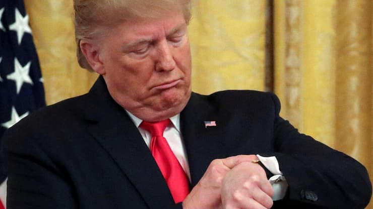 נשיא ארצות הברית דונלדנ טראמפ