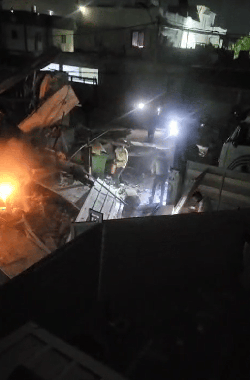 זירת נפילה בתל שבע (צילום: שימוש לפי סעיף 27א' לחוק זכויות יוצרים) זירת נפילה בתל שבע