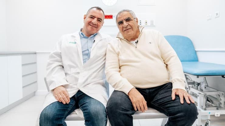 ד"ר מוטי טויזר ואביו גונדר בדימוס שלמה טויזר