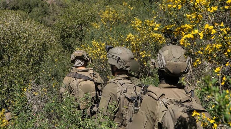 כוחות צה"ל בדרום לבנון (צילום: דובר צה"ל ) פעילות כוחות אוגדה 162 בדרום לבנון