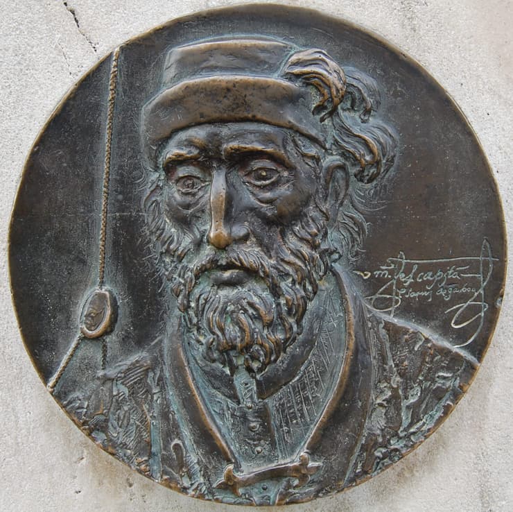 פדרו סרמיינטו דה גמבואה (צילום: Raimundo Pastor/Wikipedia) פדרו סרמיינטו דה גמבואה