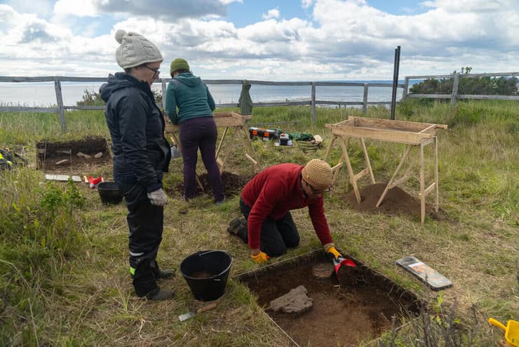 החפירות באתר בו שכנה מושבת ריי דון פליפה (צילום: Richard Bezzaza) החפירות באתר בו שכנה מושבת ריי דון פליפה